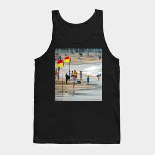 "Swim Between The Flags" - Manly Beach, Sydney, NSW, Australia Tank Top